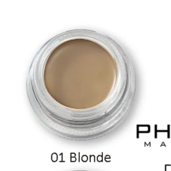 New/Unused PHOERA Nature Eyebrow Cream 01 Blonde Full Pigment Waterproof Makeup - Picture 2 of 7